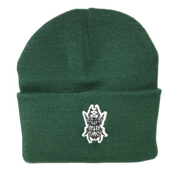 Bottle Green Beetle Beanie